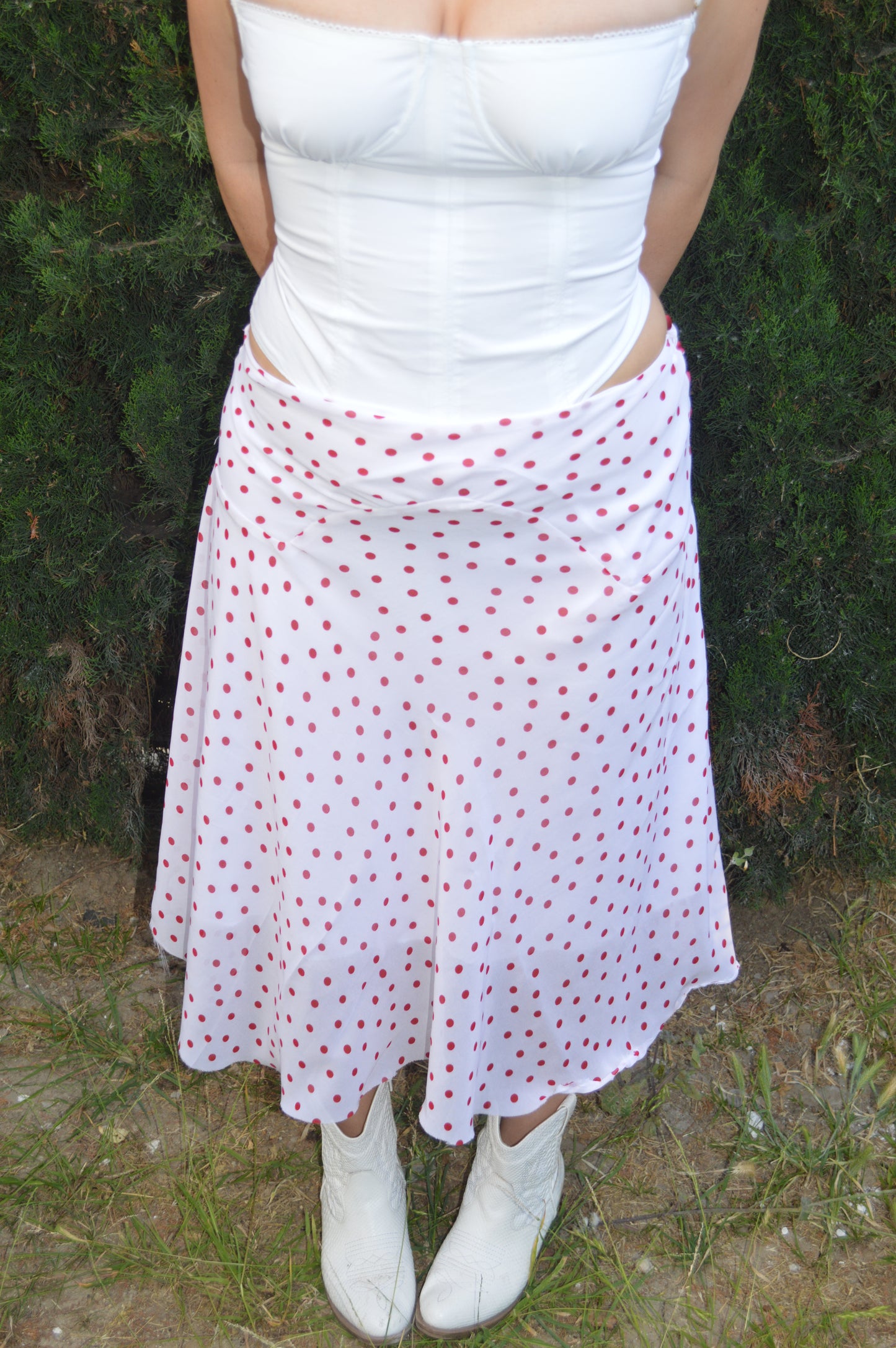 Cherry Lou Midi Skirt 🍒