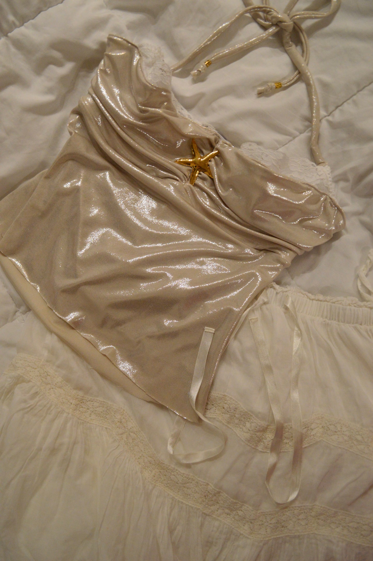 Mermaid Halter Bustier š