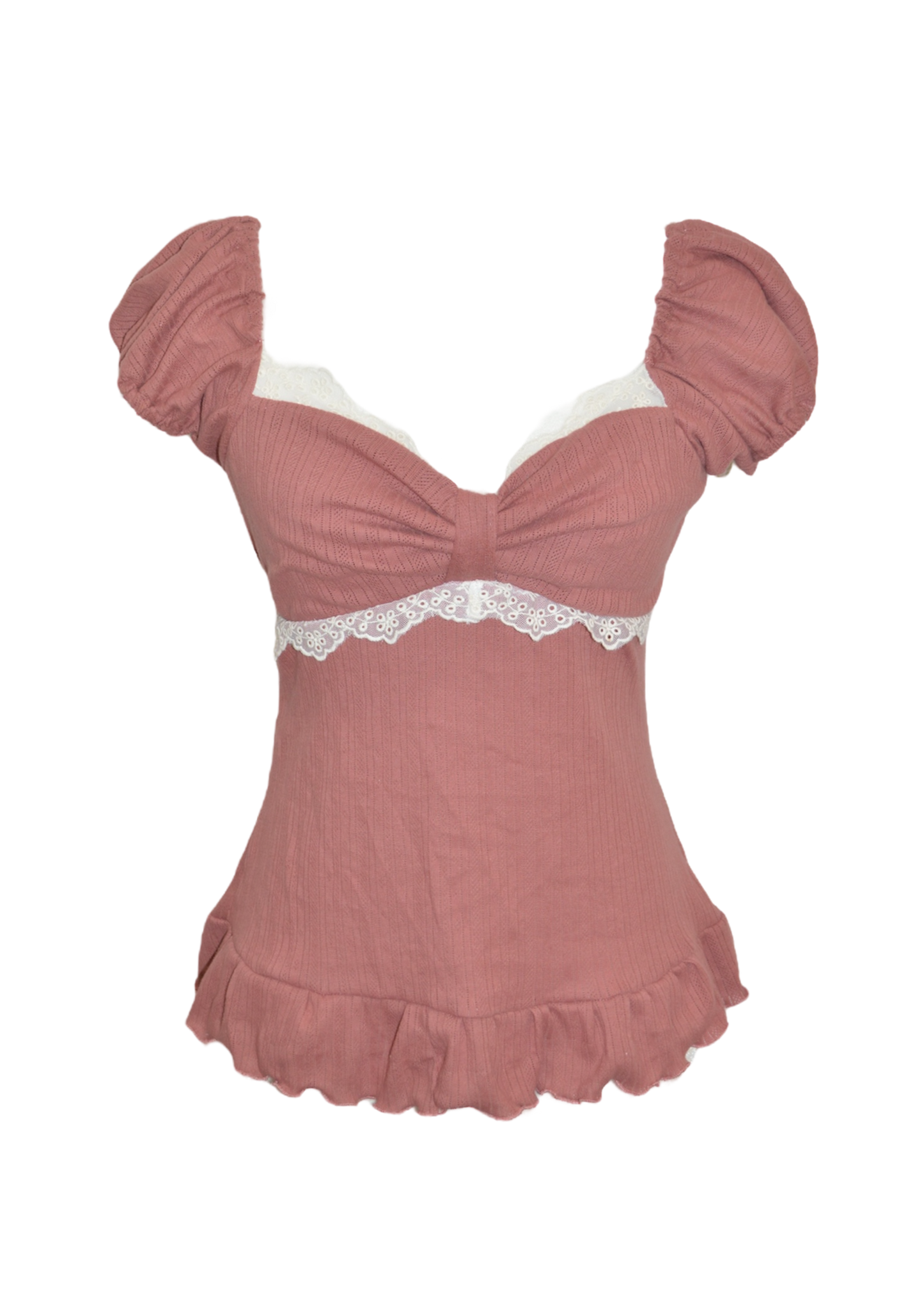 Elena Pointelle Blouse