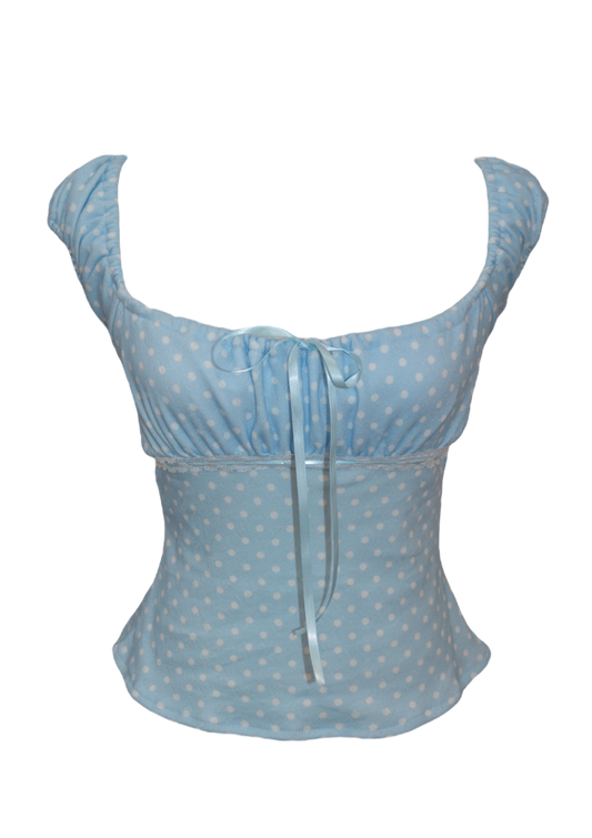 Dotty Peasant Top