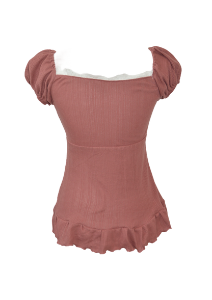 Elena Pointelle Blouse