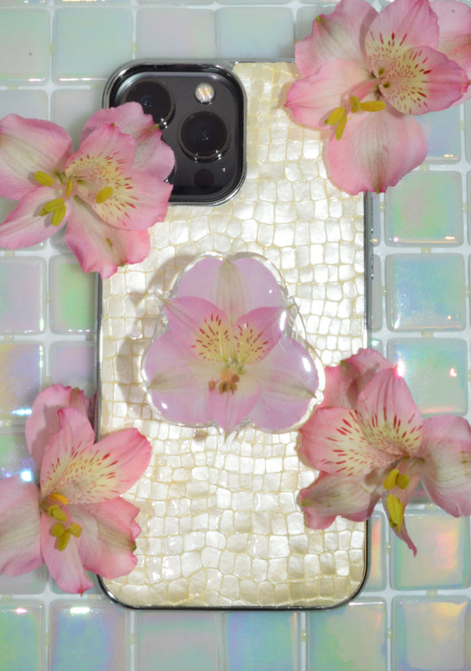 Alstroemeria Duvay Phone Grip