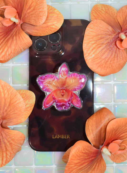 Sunset Orchid Phone Grip