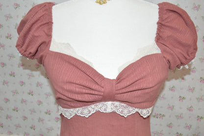 Elena Pointelle Blouse