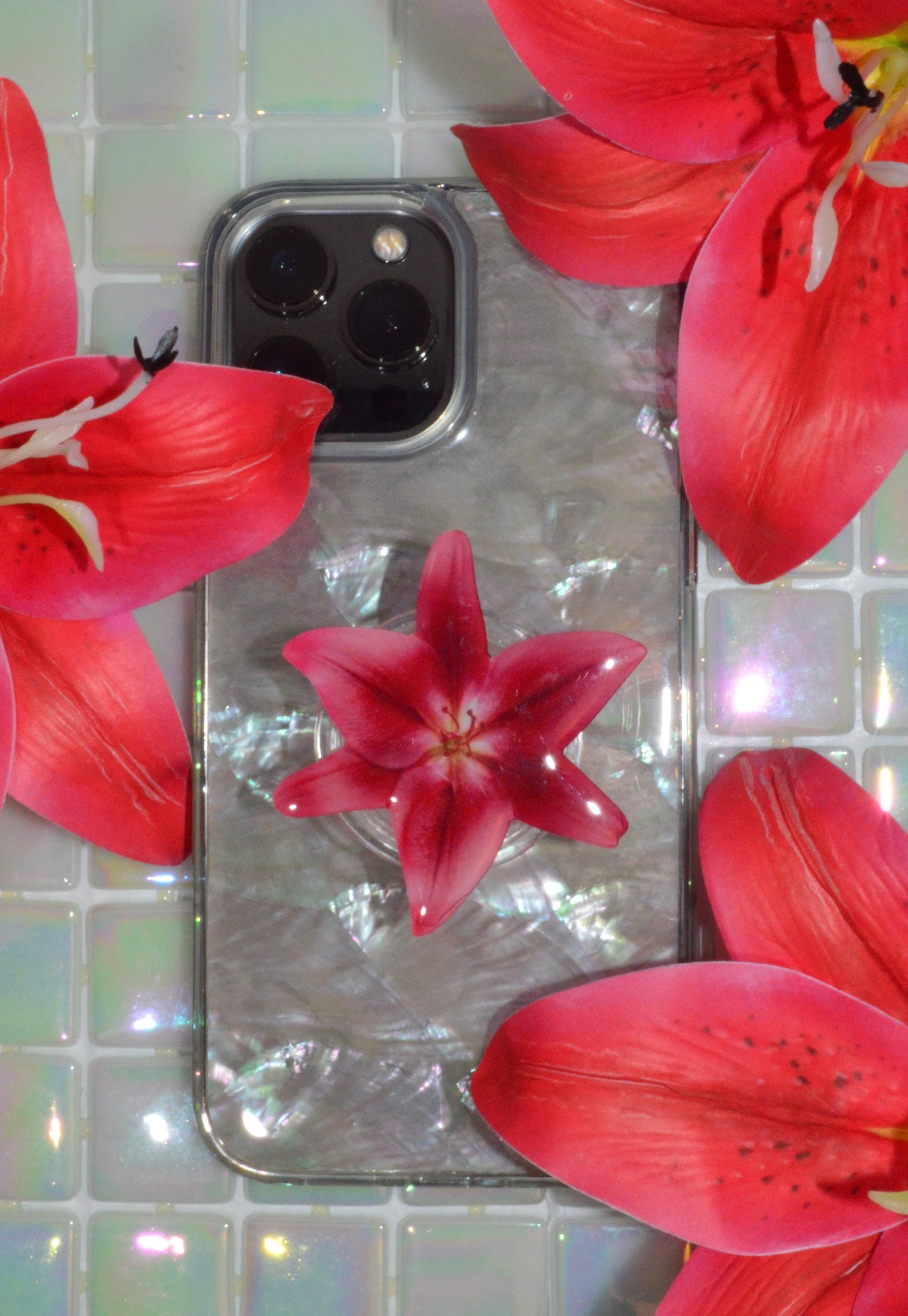 Asiatic Lily Phone Grip