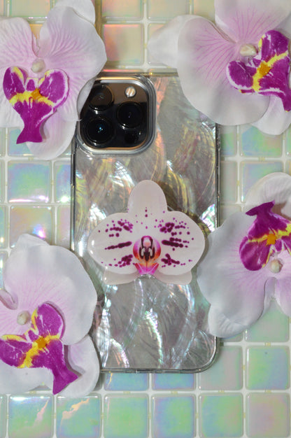 Phalaenopsis Orchid Phone Grip ❀