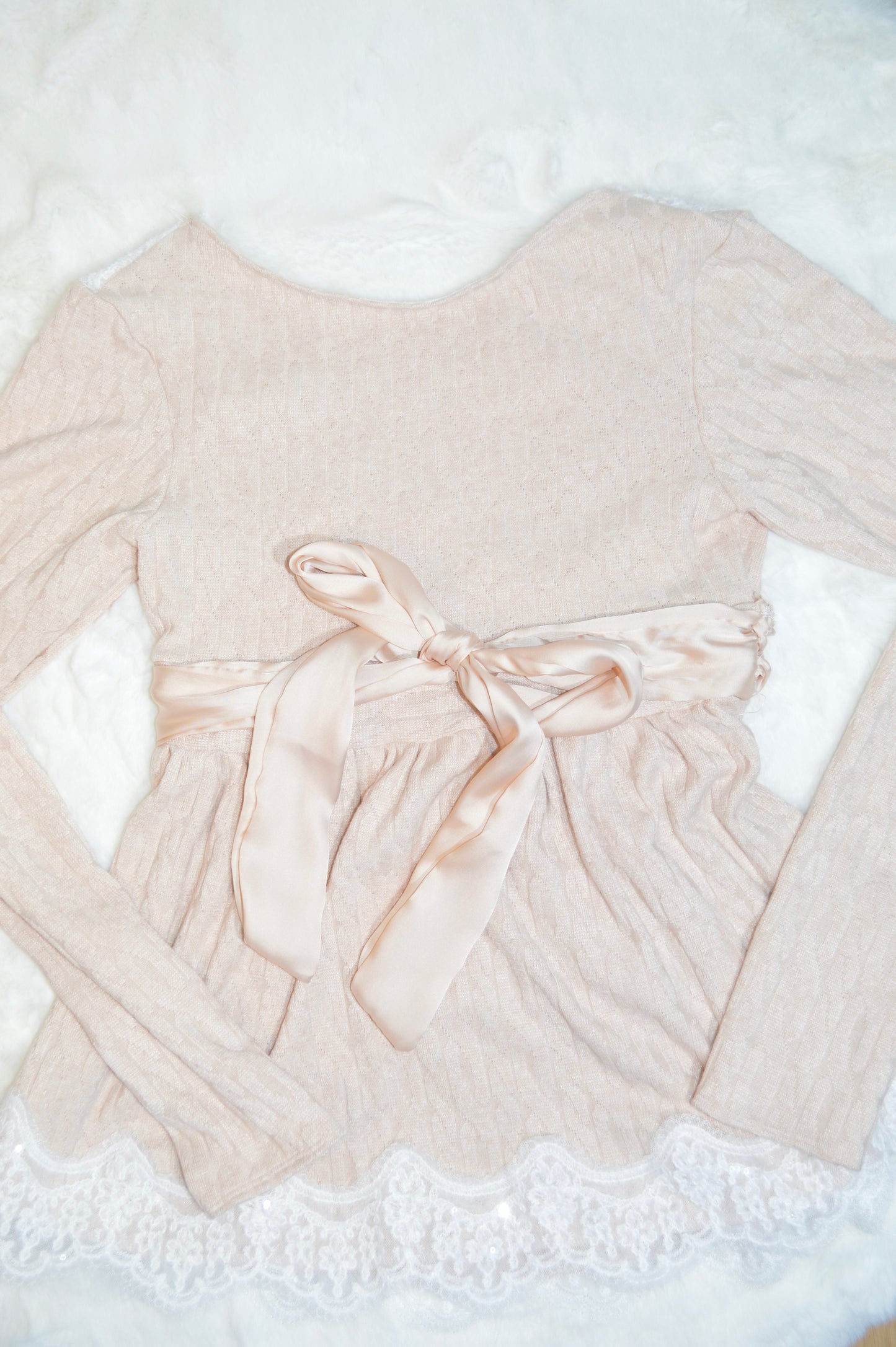 Victoria Babydoll Long Sleeve Top ‎♡₊˚ 🦢・₊✧