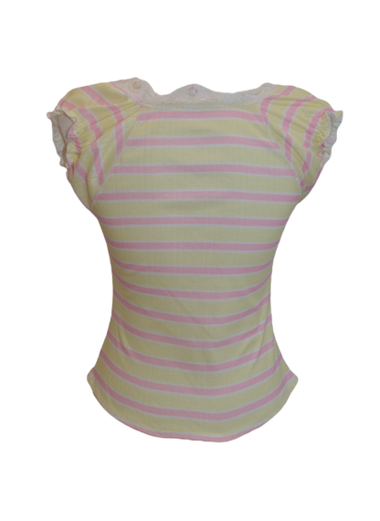 Lemon Meringue Top 🍋🌸