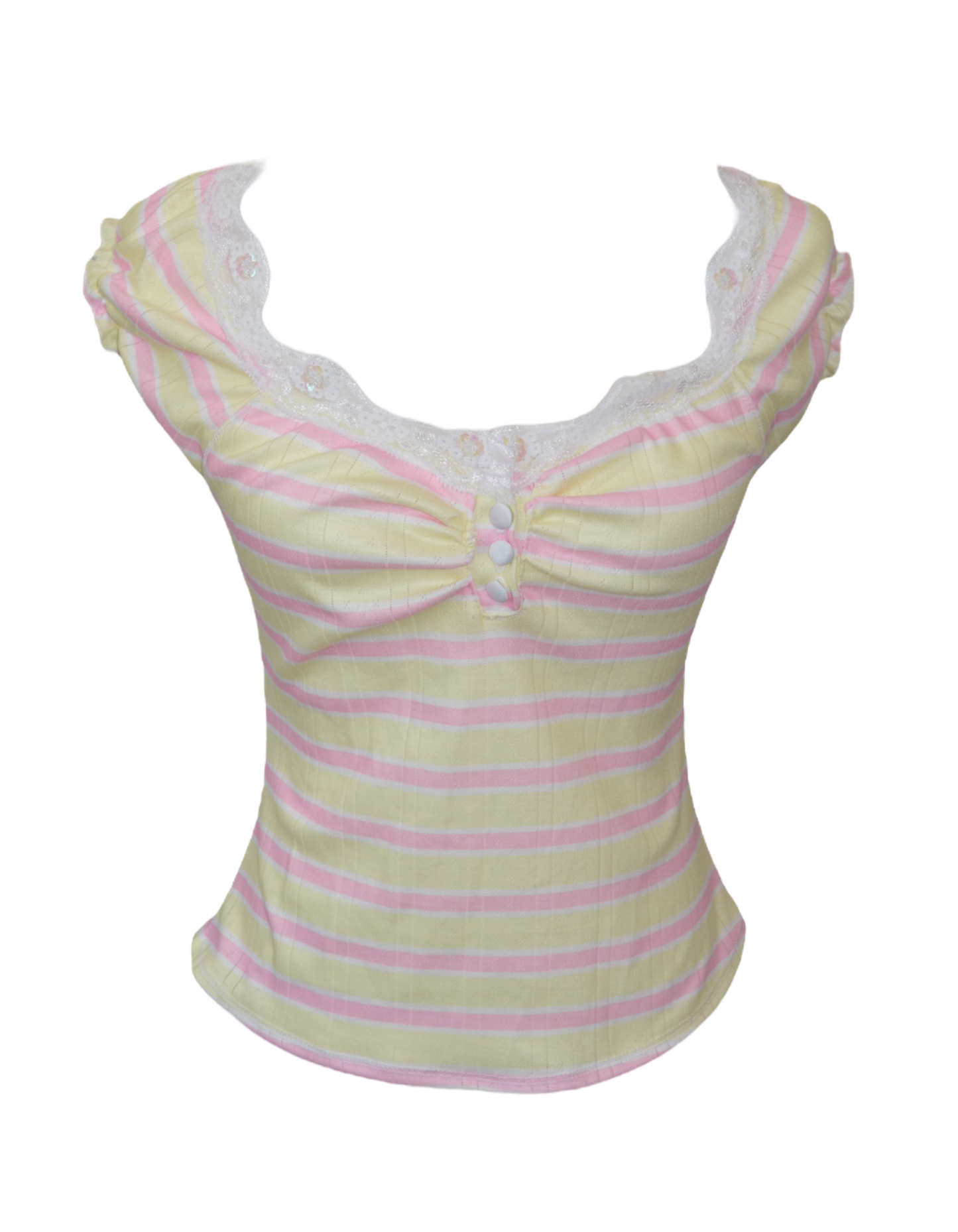 Lemon Meringue Top 🍋🌸